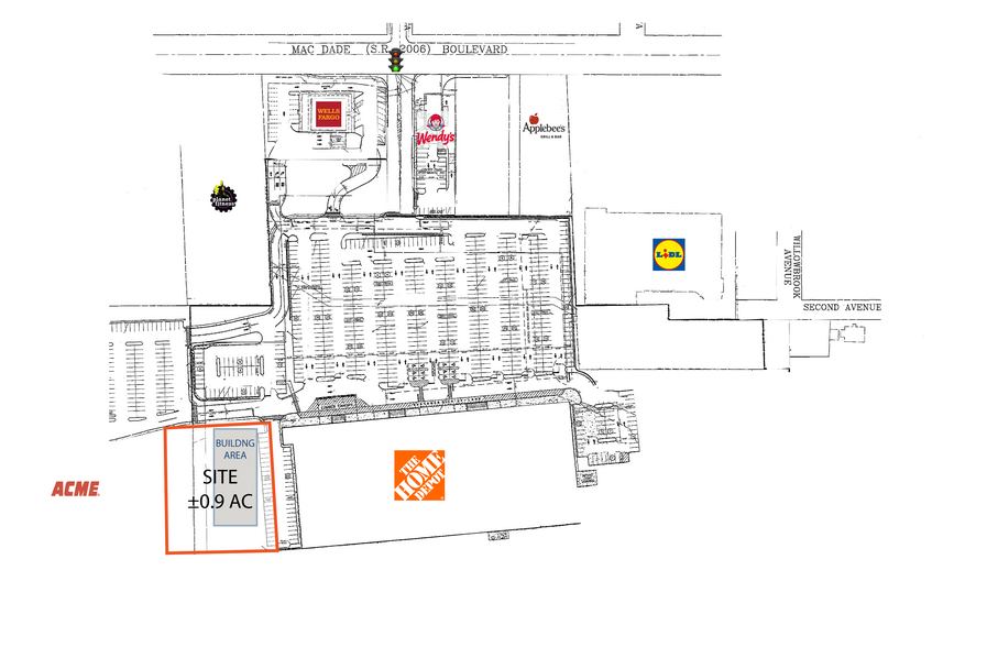 300 MacDade Blvd, Folsom, PA for lease - Site Plan - Image 2 of 2