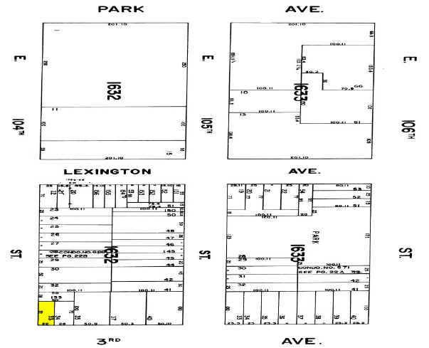 1884 Third Ave, New York, NY for lease - Plat Map - Image 3 of 3