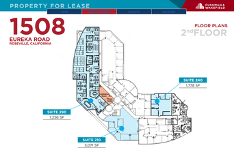 1508 Eureka Rd, Roseville, CA for lease Floor Plan- Image 1 of 1