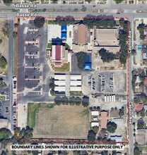 1826 Basse Rd, San Antonio, TX - AERIAL map view