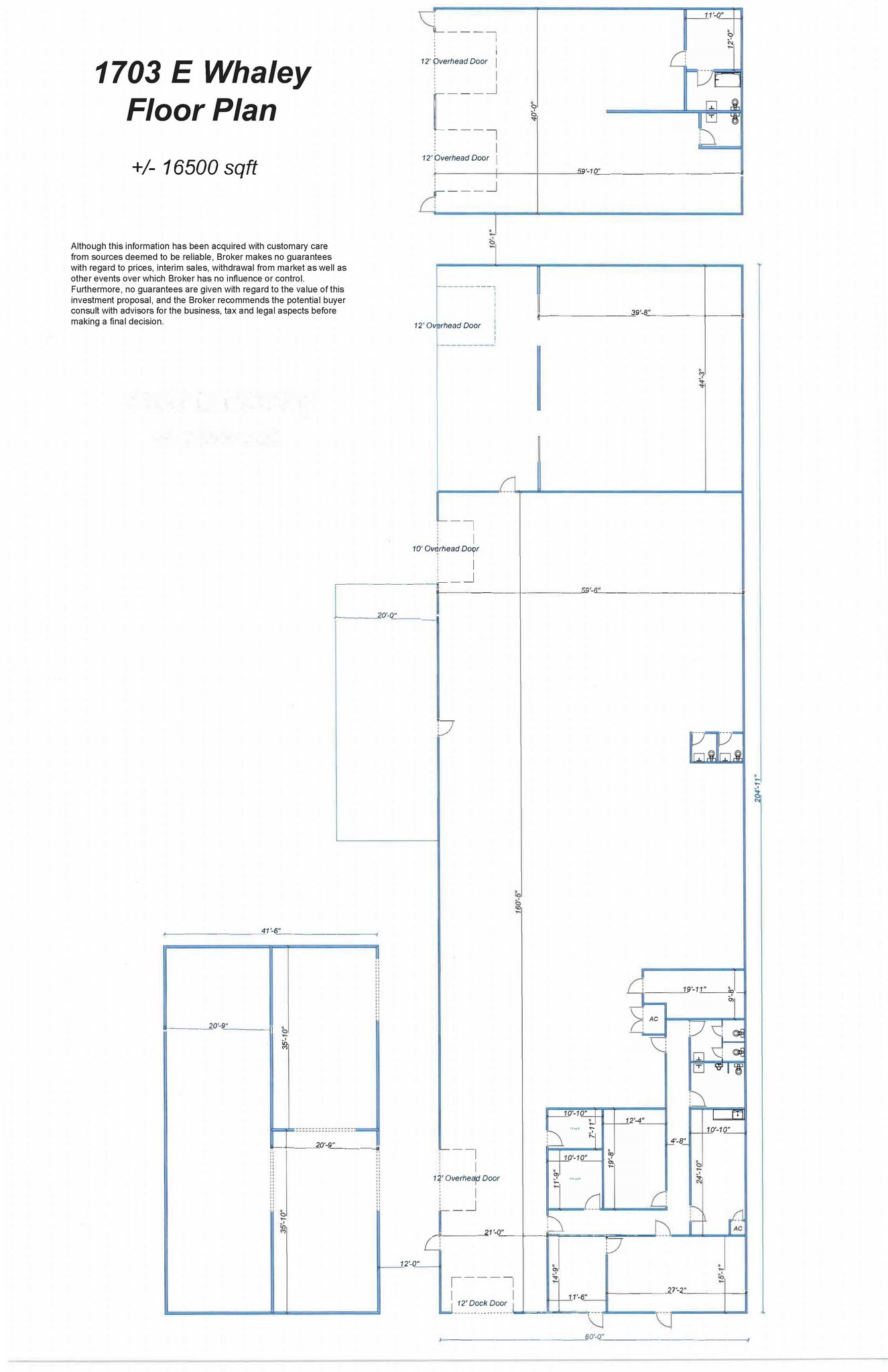 1703 E Whaley St, Longview, TX for sale Floor Plan- Image 1 of 1