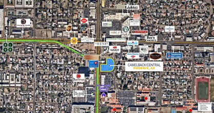 4814 N Central Ave, Phoenix, AZ - aerial  map view - Image1