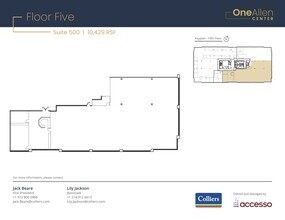 700 Central Expy S, Allen, TX for lease Floor Plan- Image 1 of 2