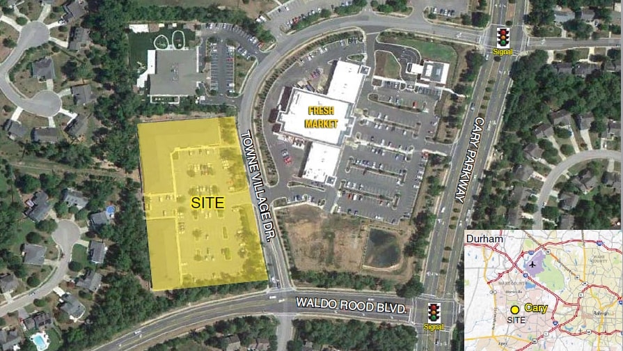 220 Towne Village Dr, Cary, NC for sale - Aerial - Image 2 of 4