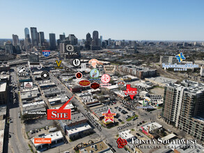 3003 Commerce St, Dallas, TX - aerial  map view