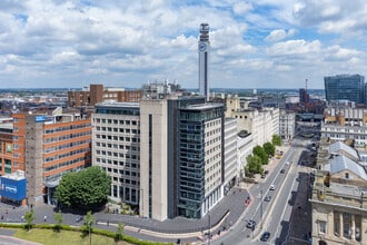 156 Great Charles Street Queensway, Birmingham, WMD - AERIAL map view