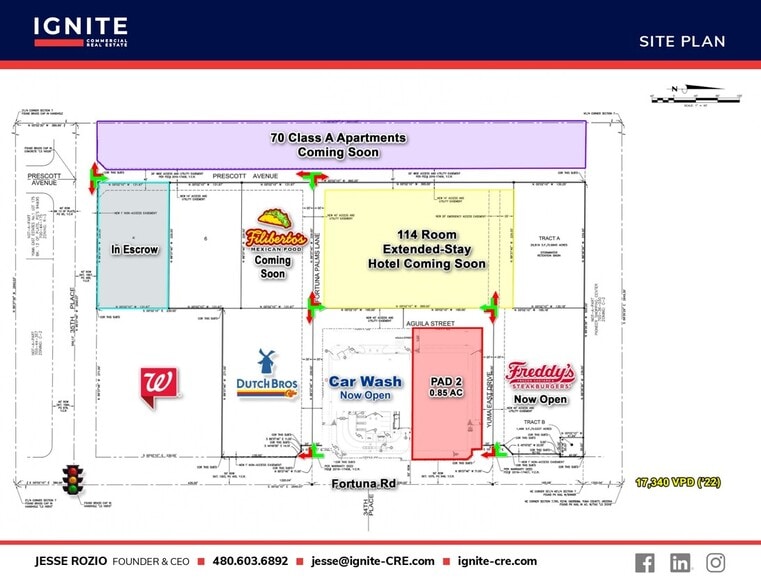00 Fortuna Rd, Yuma, AZ for lease - Site Plan - Image 2 of 4