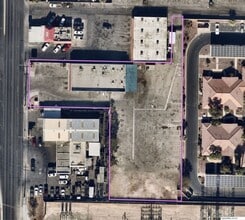 634 N Eastern Ave, Las Vegas, NV - AERIAL map view