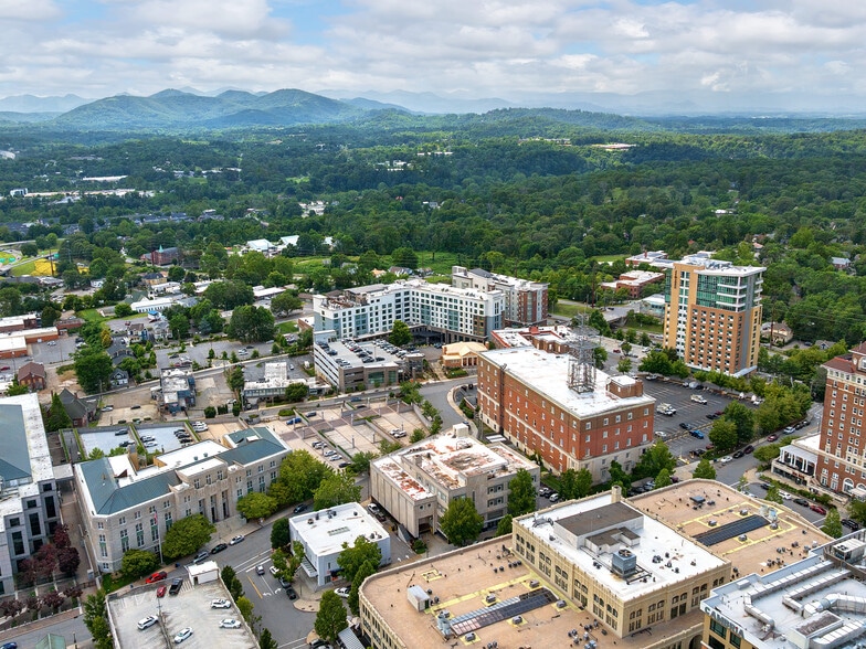14 O'Henry Ave, Asheville, NC for lease - Aerial - Image 3 of 20