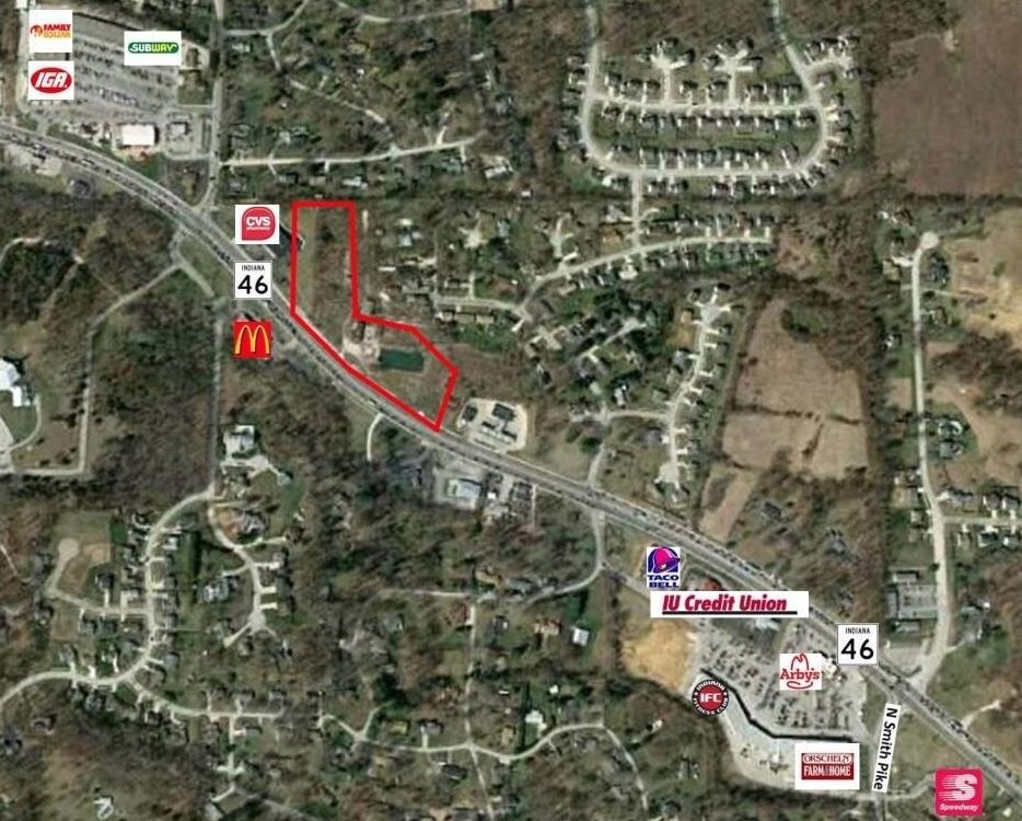 4210 State Road 46, Bloomington, IN for sale Aerial- Image 1 of 1