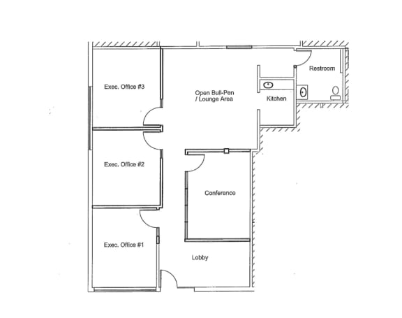23632 Calabasas Rd, Calabasas, CA for lease Floor Plan- Image 1 of 7