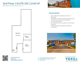 6912 Main St, Downers Grove, IL for lease Floor Plan- Image 1 of 1