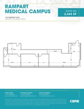 125 Rampart Way, Denver, CO for lease Floor Plan- Image 1 of 1