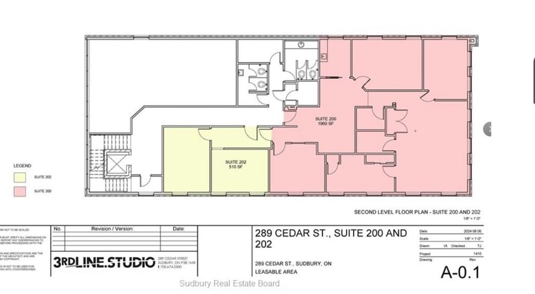 289 Cedar St, Sudbury, ON for lease Floor Plan- Image 1 of 1