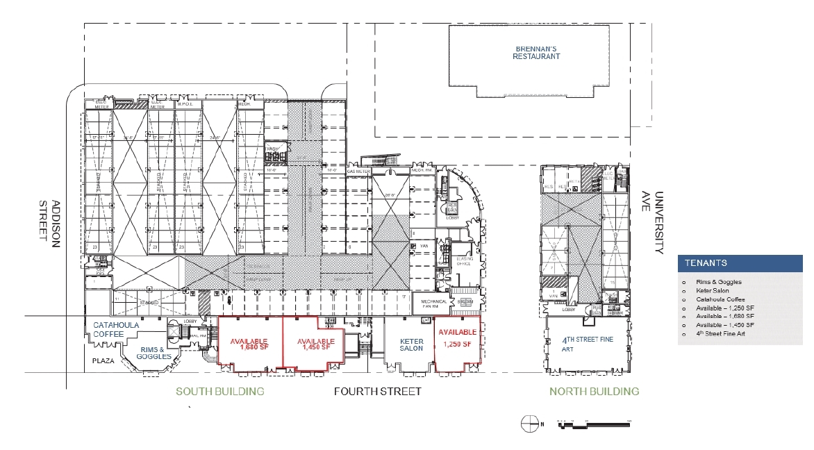 700 University Ave, Berkeley, CA for lease Site Plan- Image 1 of 1