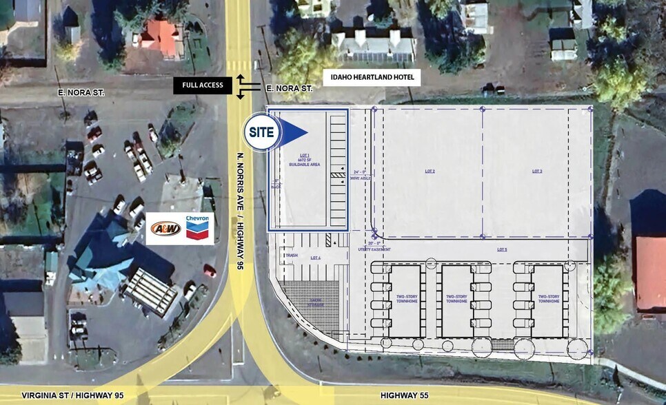 Highway 55, New Meadows, ID for lease - Site Plan - Image 2 of 3