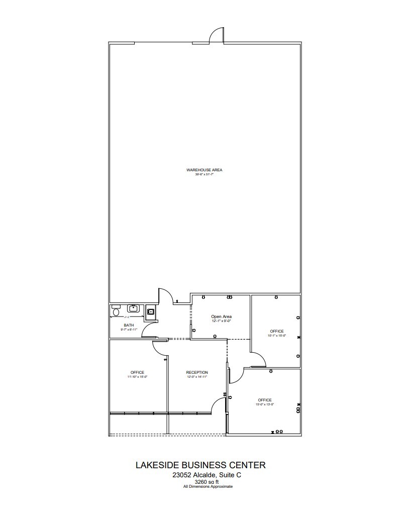 23042 Alcalde Dr, Laguna Hills, CA for lease Floor Plan- Image 1 of 1