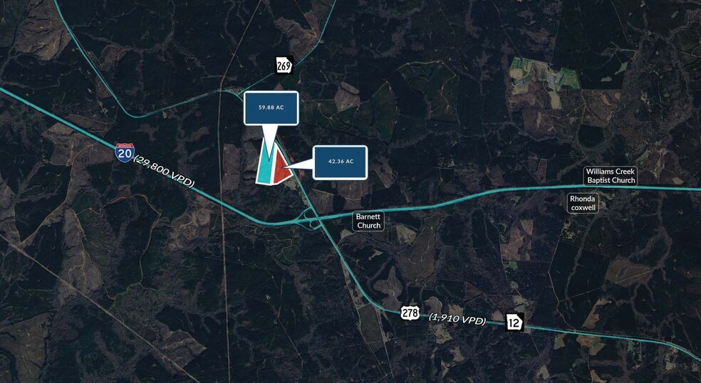 0 US Highway 278, Norwood, GA for sale - Building Photo - Image 2 of 4