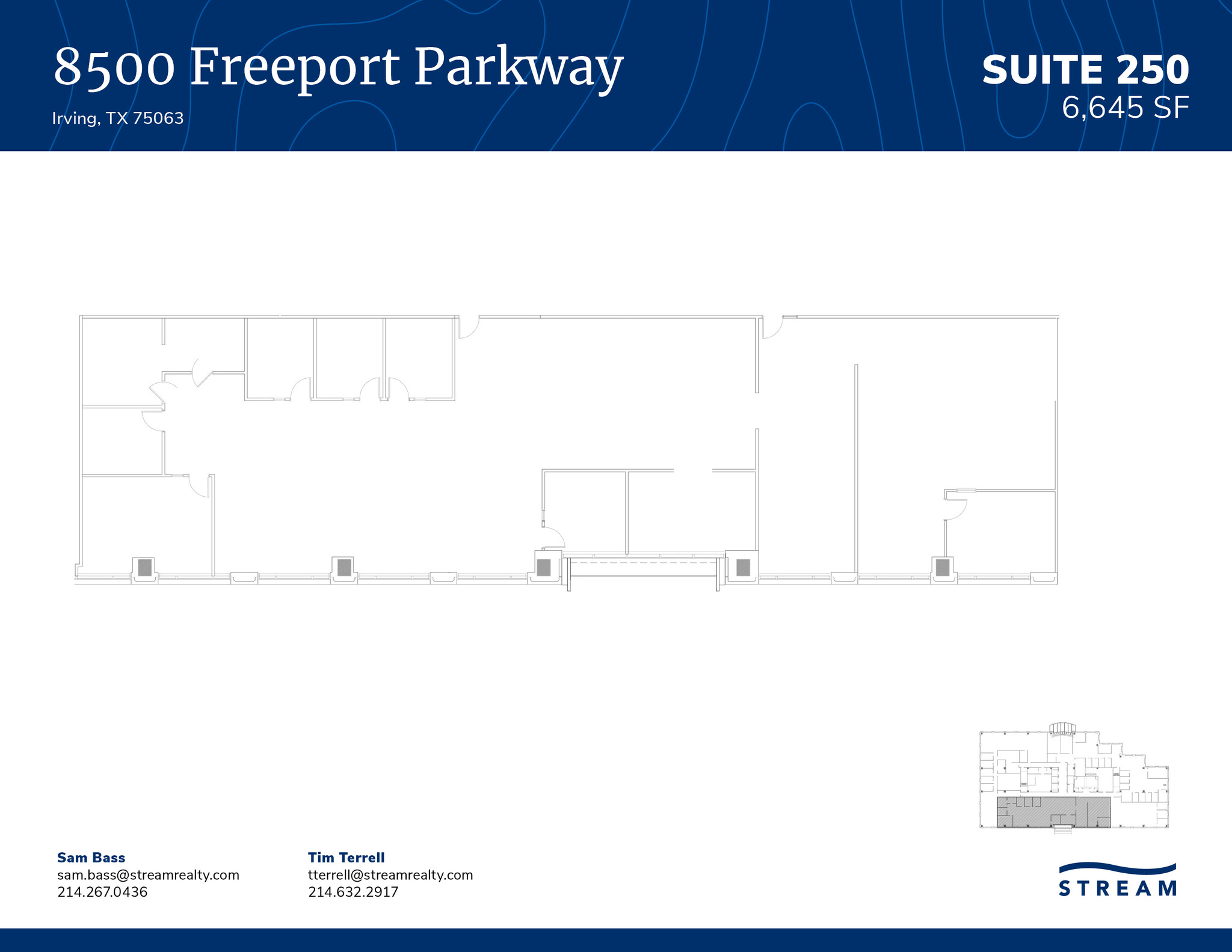 8500 Freeport Pkwy, Irving, TX for lease Floor Plan- Image 1 of 2