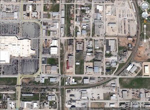 420 SE Larrance St, Lawton, OK - aerial  map view