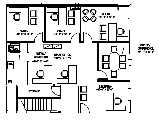 12975 Brookprinter Pl, Poway, CA for lease Floor Plan- Image 1 of 1