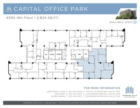 6305 Ivy Ln, Greenbelt, MD for lease Floor Plan- Image 1 of 1