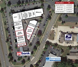 17200 Chenal Pky, Little Rock, AR for lease Site Plan- Image 2 of 3