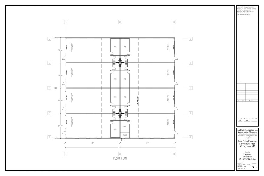 160 Hartwell St, West Boylston, MA for lease - Site Plan - Image 2 of 3