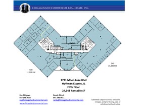 1721 Moon Lake Blvd, Hoffman Estates, IL for lease Site Plan- Image 2 of 9