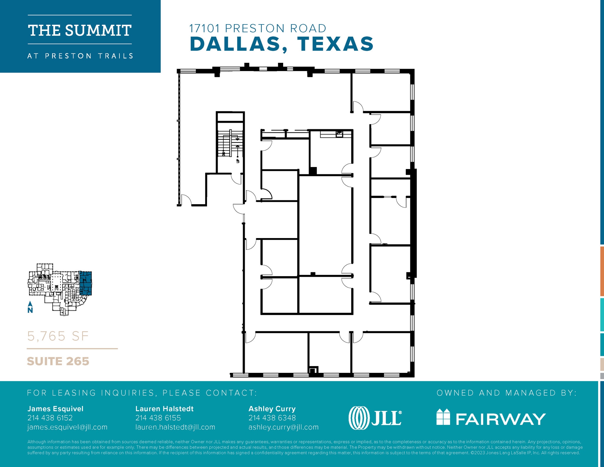 17101 Preston Rd, Dallas, TX for lease Floor Plan- Image 1 of 1