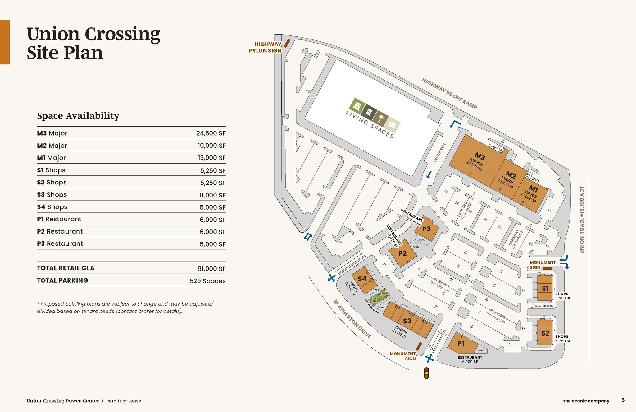 SWC Union Rd, Manteca, CA for lease Site Plan- Image 1 of 1