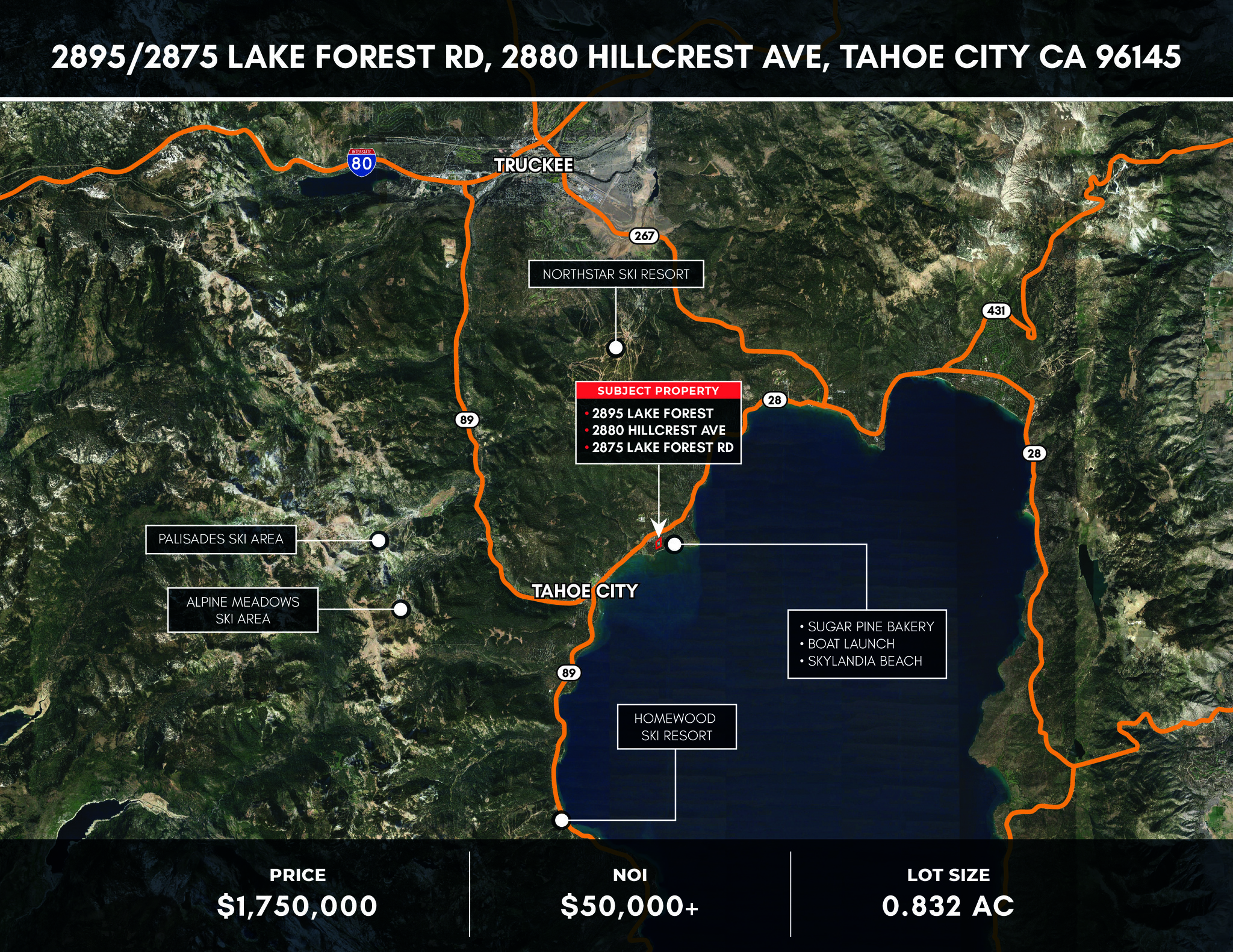 2875 Lake Forest Rd, Tahoe City, CA for sale Building Photo- Image 1 of 8