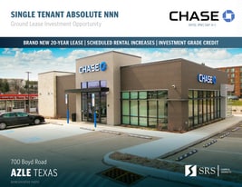 Chase Bank | New 20yr Abs NNN Grd Lse - NNN Property
