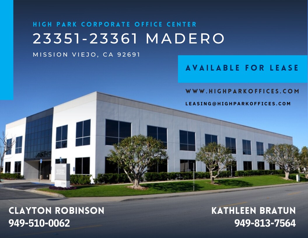 23351-23361 Madero, Mission Viejo, CA for lease Building Photo- Image 1 of 22
