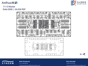 111 E Wacker Dr, Chicago, IL for lease Floor Plan- Image 1 of 1