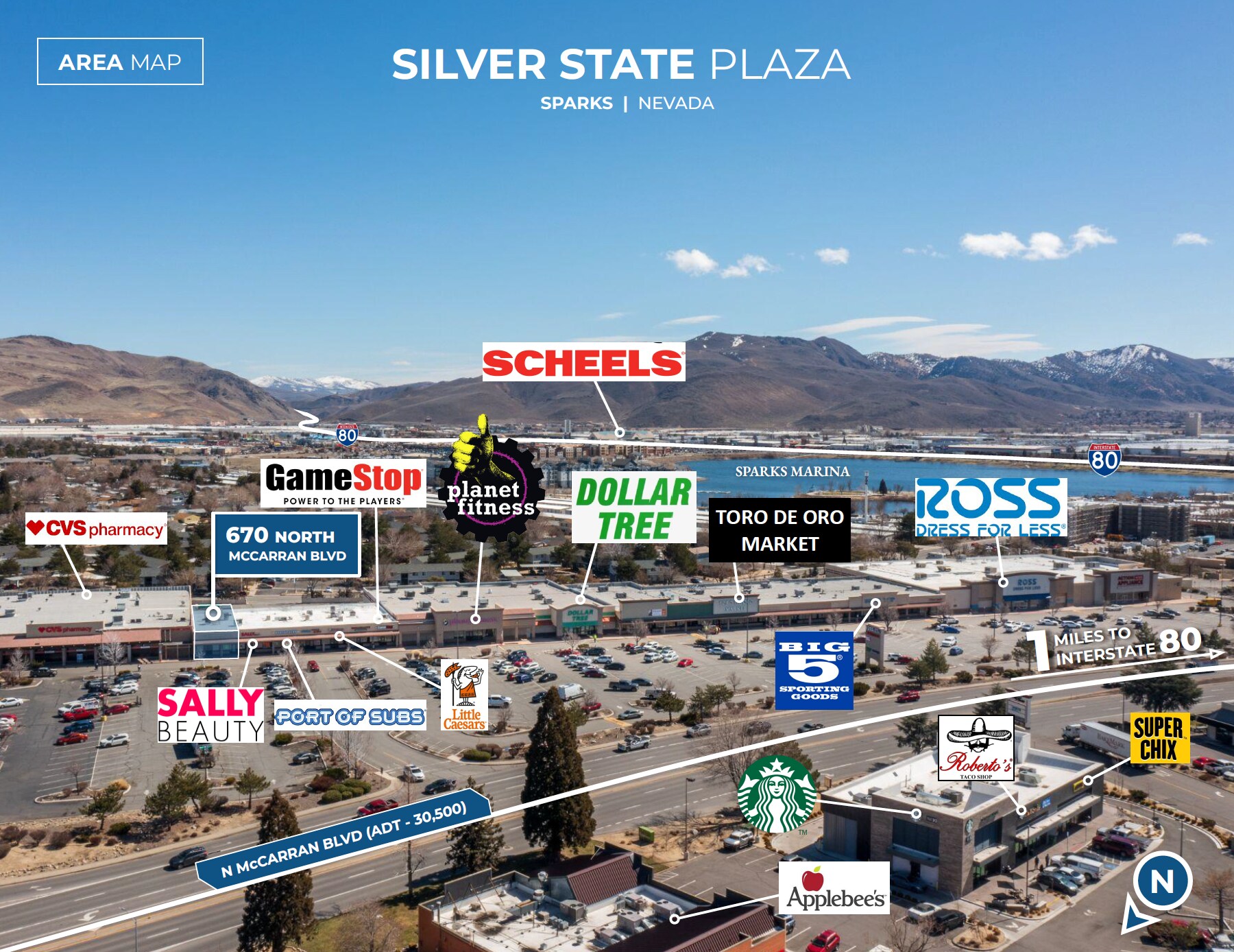 550670 N McCarran Blvd, Sparks, NV 89431 Silver State Plaza