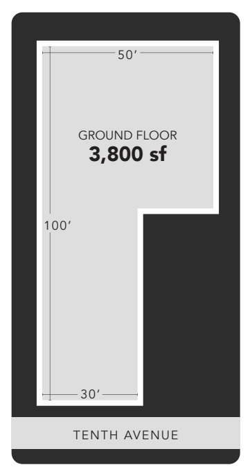 231-233 Tenth Ave, New York, NY for lease Floor Plan- Image 1 of 3