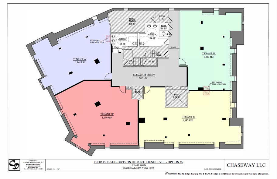 1 Chase Rd, Scarsdale, NY for lease - Floor Plan - Image 2 of 6