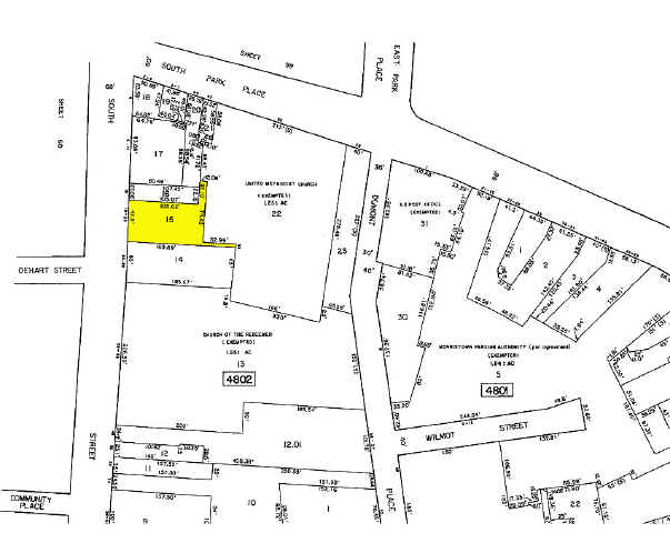 20 South St, Morristown, NJ for sale Plat Map- Image 1 of 1