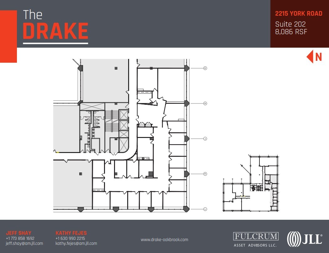 2211-2215 S York Rd, Oak Brook, IL for lease Floor Plan- Image 1 of 1