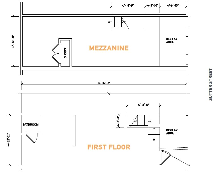 325 Sutter St, San Francisco, CA for lease Floor Plan- Image 1 of 1