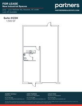 4125 Hollister St, Houston, TX for lease Site Plan- Image 1 of 1