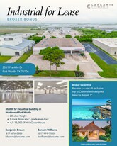 2051 Franklin Dr, Fort Worth TX - Warehouse