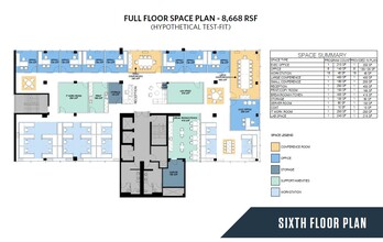 803 W Broad St, Falls Church, VA for lease Floor Plan- Image 1 of 1