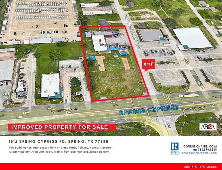 1815 Spring Cypress Rd, Spring, TX for sale - Primary Photo - Image 1 of 1