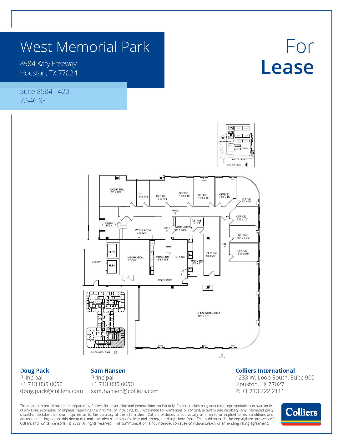 8554 Katy Fwy, Houston, TX for lease Floor Plan- Image 1 of 1