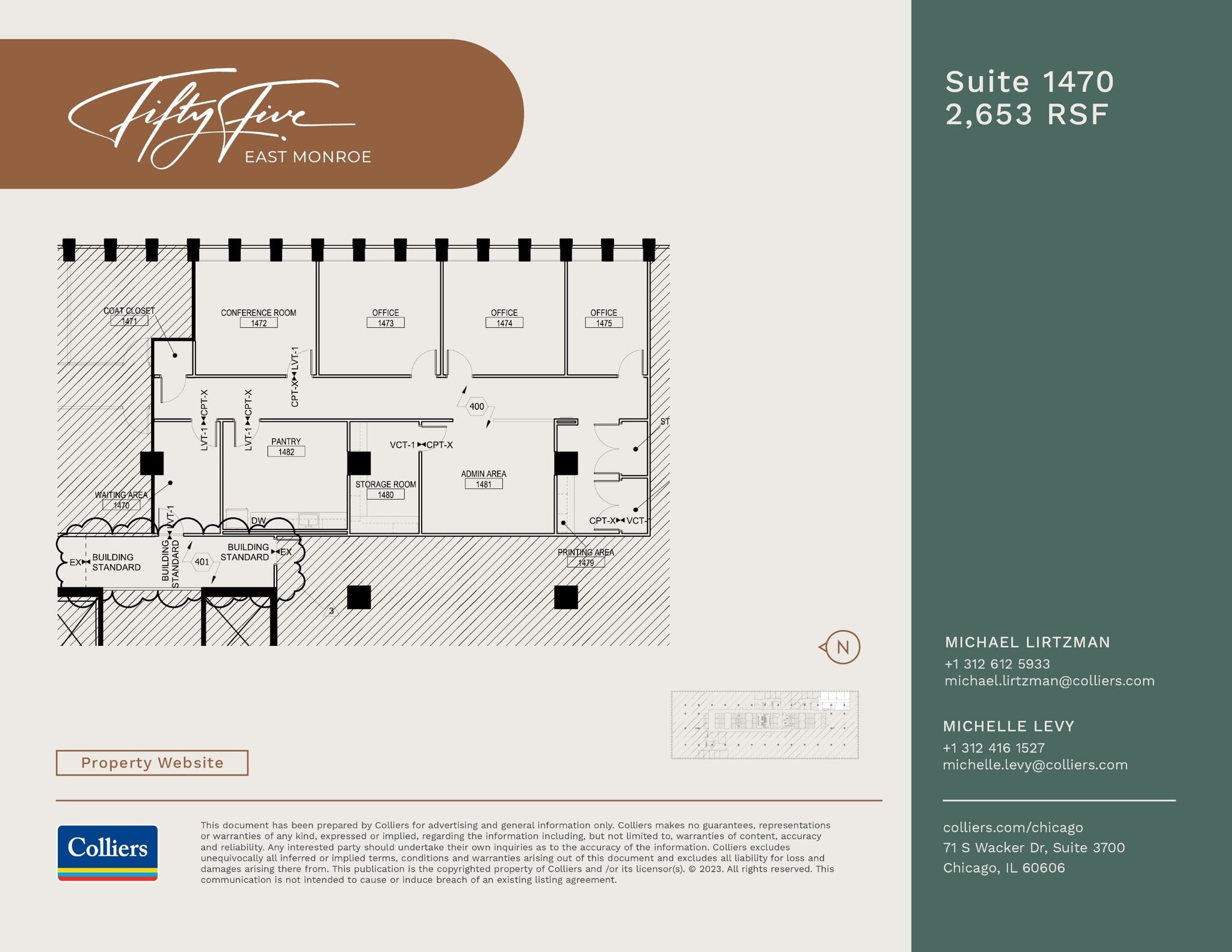 55 E Monroe St, Chicago, IL for lease Floor Plan- Image 1 of 1