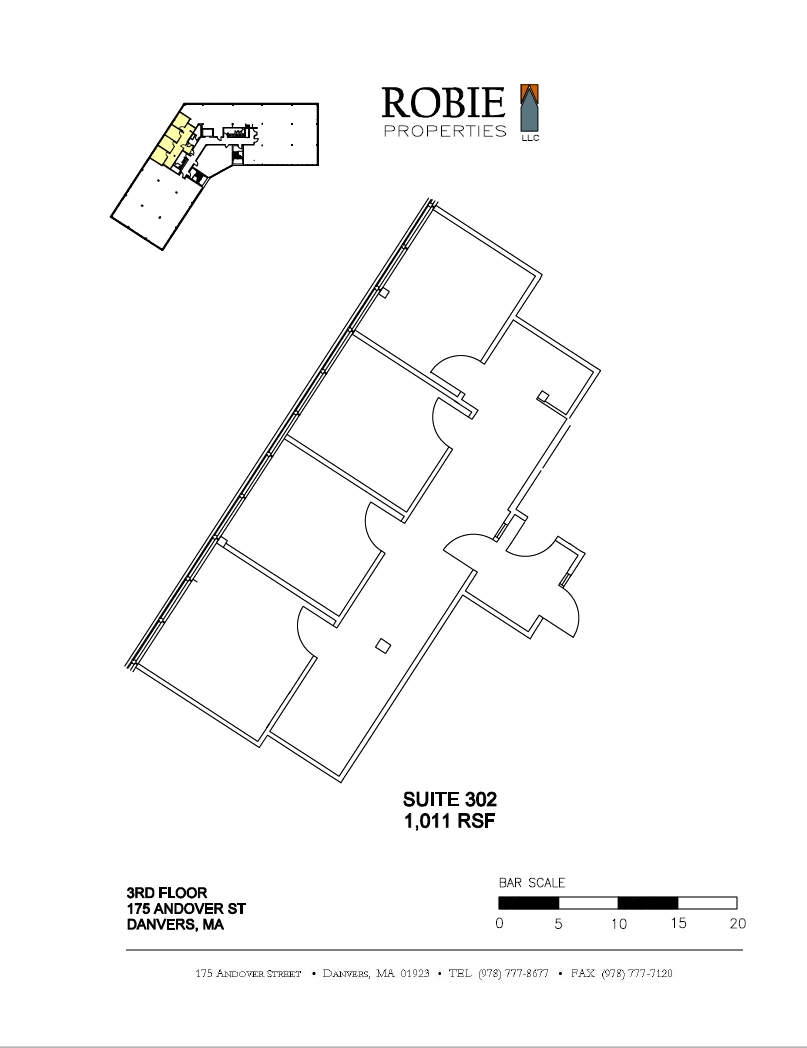 175 Andover St, Danvers, MA for lease Floor Plan- Image 1 of 1