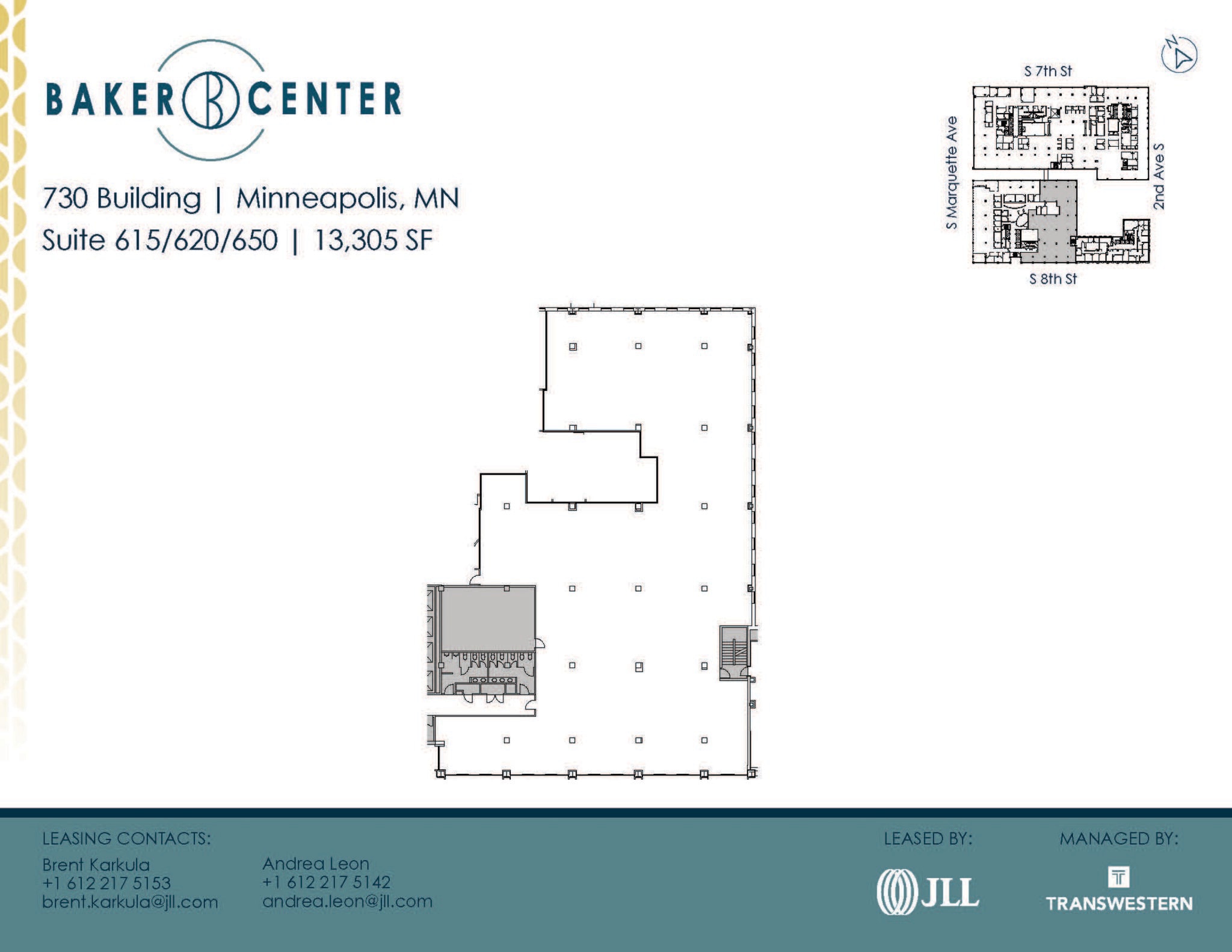 733 Marquette Ave, Minneapolis, MN for lease Floor Plan- Image 1 of 1