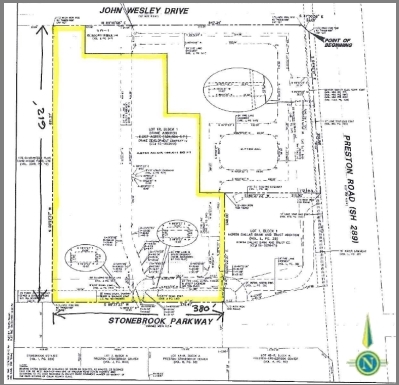 Stonebrook Pky & Preston Rd NW, Frisco, TX for sale - Plat Map - Image 2 of 2